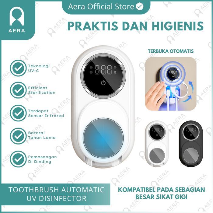 Toothbrush UV Sterilizer Disinfektan Portable Tempat Sikat Gigi UV Toothbrush Holder UV Hygiene