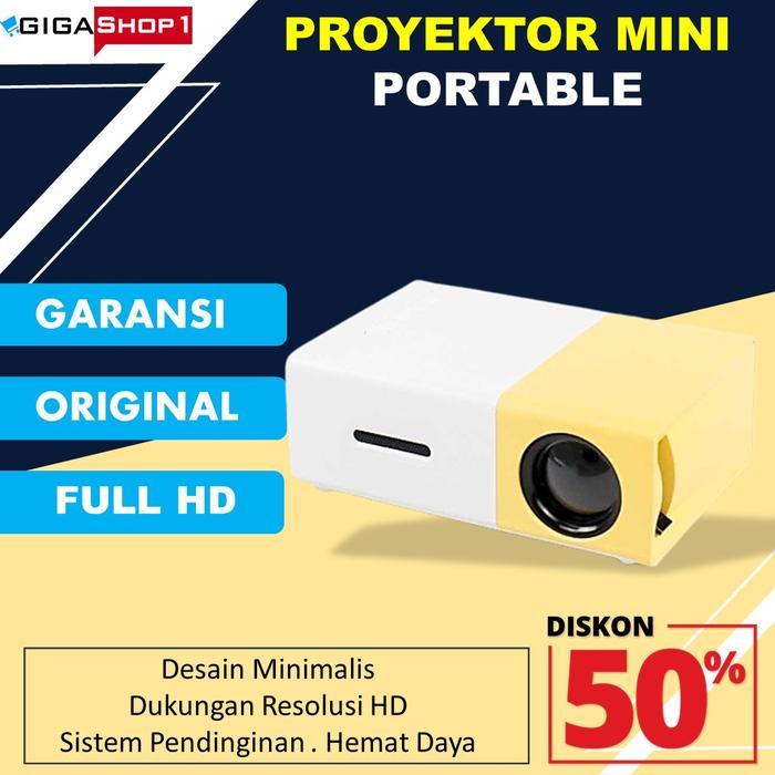 TERBARU Proyektor Mini LED Portabel Projektor Projector LCD Android TV Murah