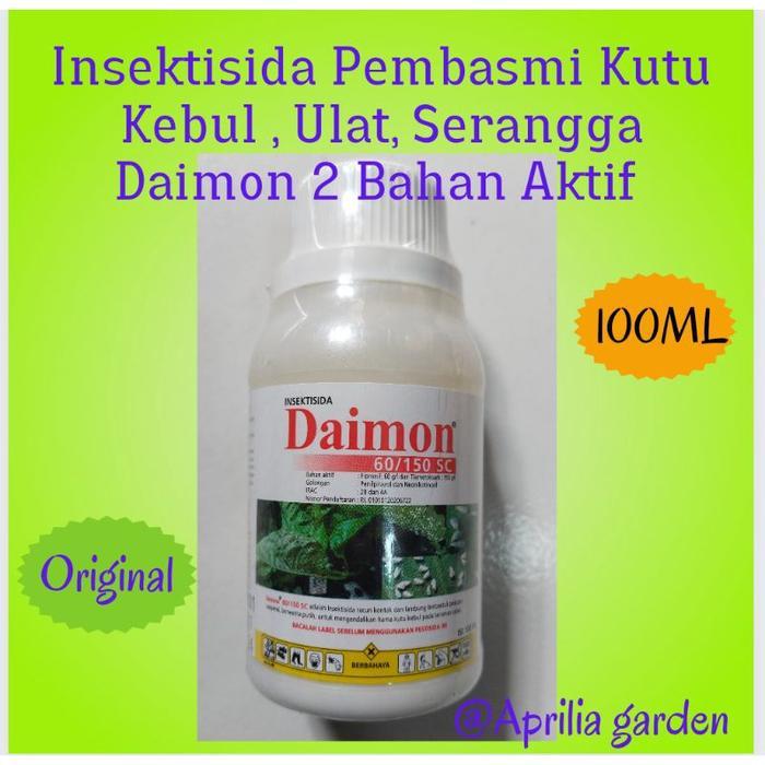 asyifashops (READY SIAP KIRIM) Insektisida Daimon 60/150 SC Pembasmi Hama Kutu Kebul ,Ulat,Serangga