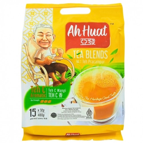 S57255 AH HUAT TEH C WANGI TEA BAG 480GR MAJU BERSAMA (20260606)