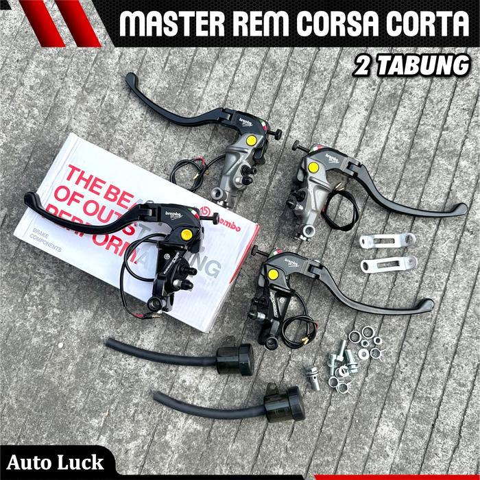 MASTER REM RCS 19 CORSA CORTA BREMBO HANDLE RADIAL FULL SET PNP NMAX ALL SERIES XMAX PCX 150 160 ADV
