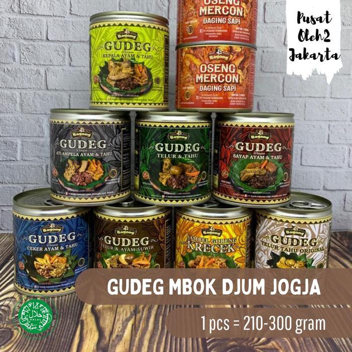 DISKON Gudeg Kaleng Bagong Dapur Yu Djum Oleh Oleh Khas Jogja / Gudeg Bagong