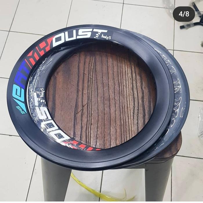 Rims Velg Folding Gt Half5 Hitam Silver 349 406 451 Harga Sepasang