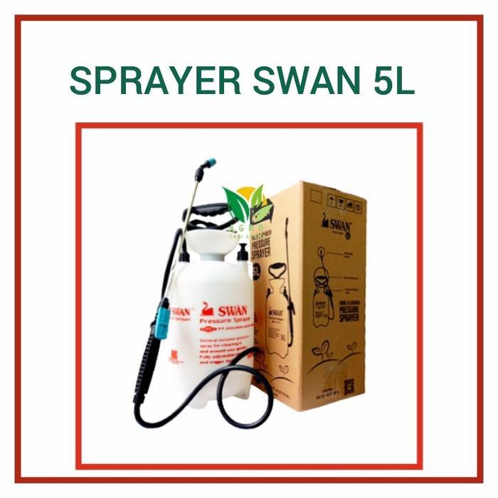 SPRAYER / SEMPROTAN SWAN 5LITER - Putih biru
