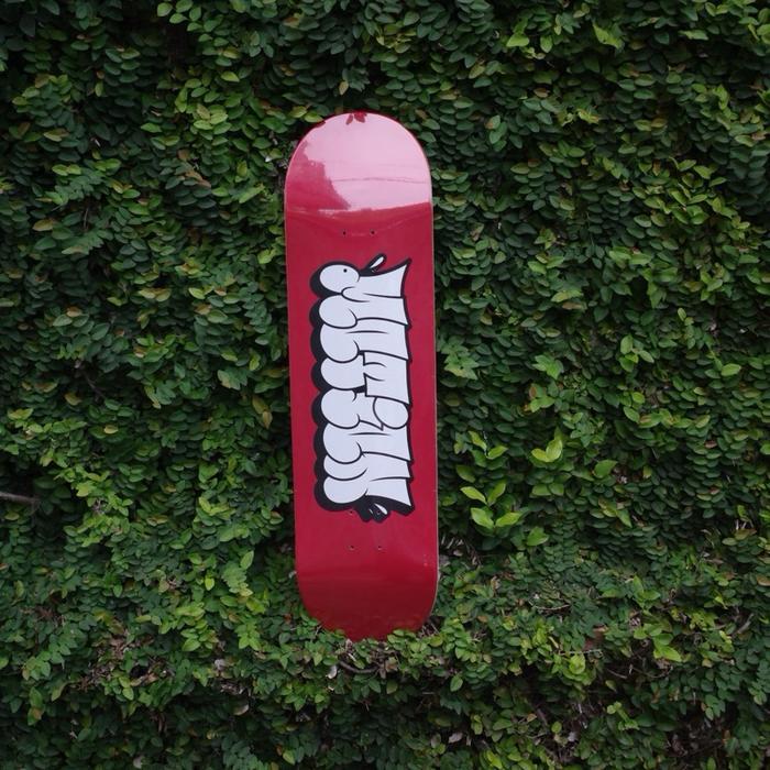 Motion Skateboard - Deck Tag Red/Black