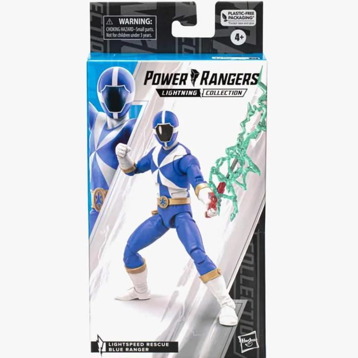 Power Rangers Lightning Collection Lightspeed Rescue Blue Ranger F8212