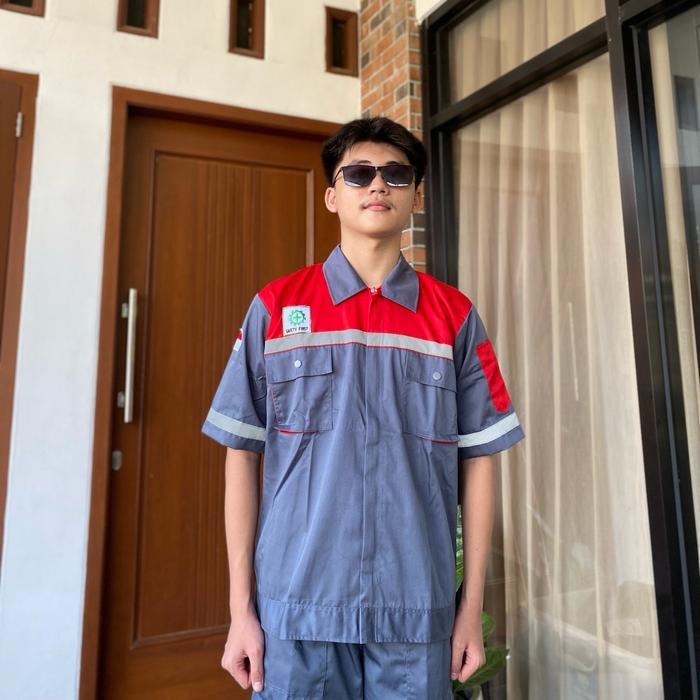 wearpack atasan/baju kerja/ APD/ Keselamatan dan kesehatan kerja