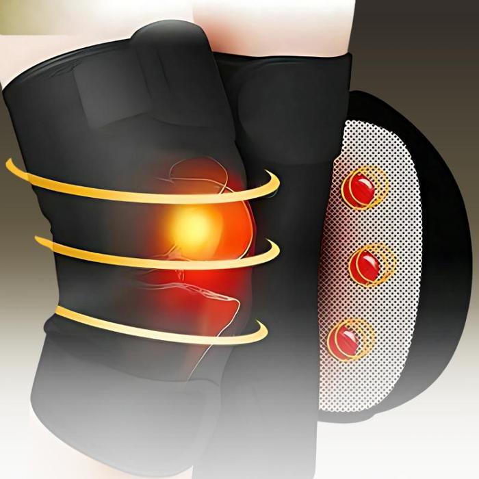 Sabuk Terapi Lutut Magnetik Penghangat Pemanas Dengkul Kaki Deker Kesehatan Pria Wanita