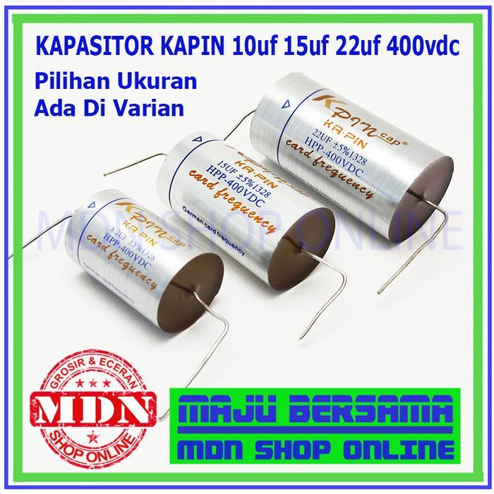 Kapasitor Nonpolar Ka Pin 10uf 15uf 22uf 400v Dc - Ka-pin Kapin