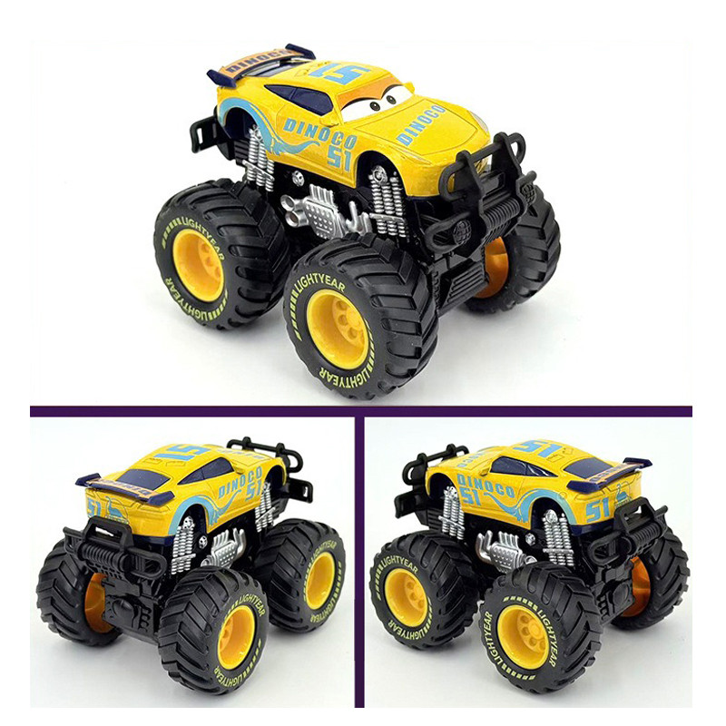 Bandai 2026 Pixar Cars 4 Dr. Damage Rambulance Racing Mr. Arvy Car Children's Toy Alloy Toy Model