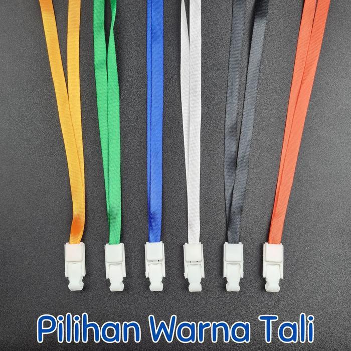 NAME TAG PANITIA + TALI / ID CARD MIKA PLASTIK / NAME TAG PANITIA