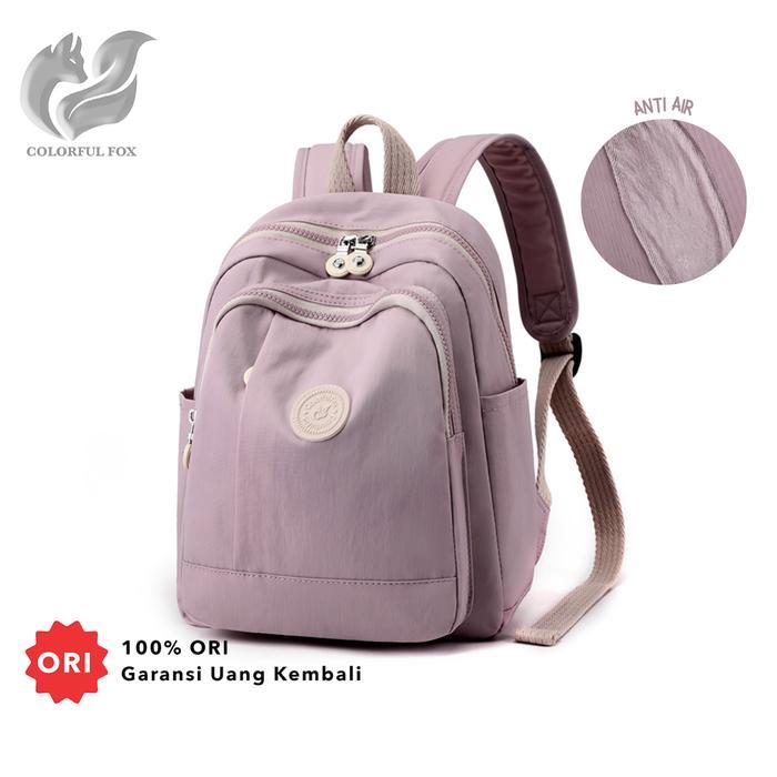 Oneda Bag - Tas Ransel Wanita Backpack Anti Air Fox 6266