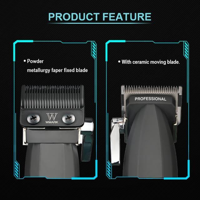 Wmark Ng 2038 Alat Cukur Elektrik Rambut Professional Wmark Ng-2038 High Speed 9000 Rpm 1 Set Hair