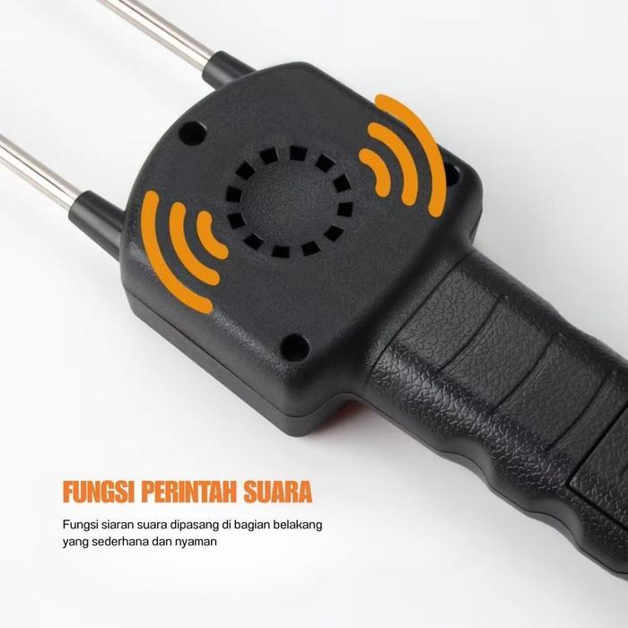 GRAIN MOISTURE METER ALAT PENGUKUR KADAR AIR BERAS PADI DIGITAL TESTER BIJI JAGUNG UKUR KELEMBABAN