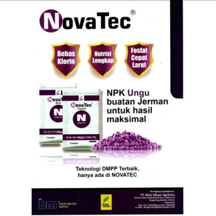 Pupuk npk NOVATEC repackage 1kg Lisensi Eropa