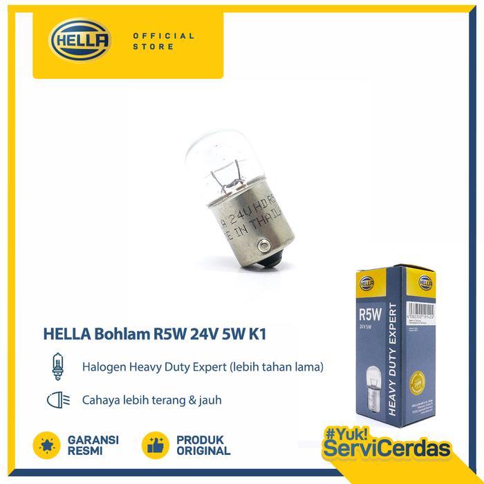 Lampu Sein Mobil Hella R5W 24V 5W K1 - Bohlam Mobil