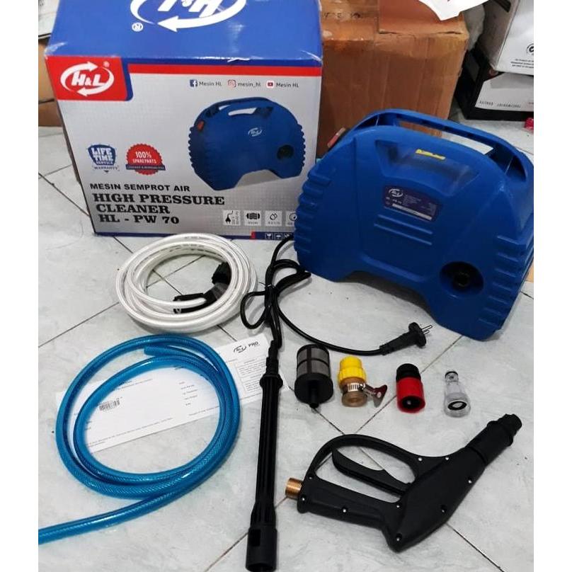 steam Jet cleaner H&L PW70 / mesin cuci motor mobil 105bar bergaransi