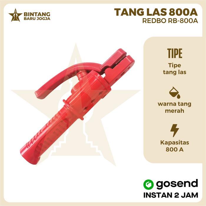Tang Stang Las 800A REDBO RB-800A / Setang Mesin Las Listrik 800 Amper Ampere Electrode Holder RB