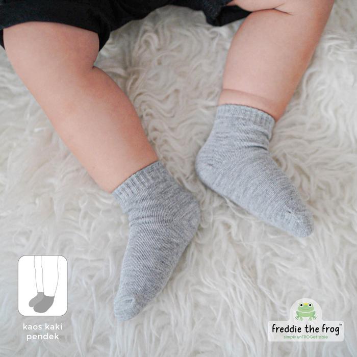 Kaos Kaki Bayi 100% Katun Freddie The Frog