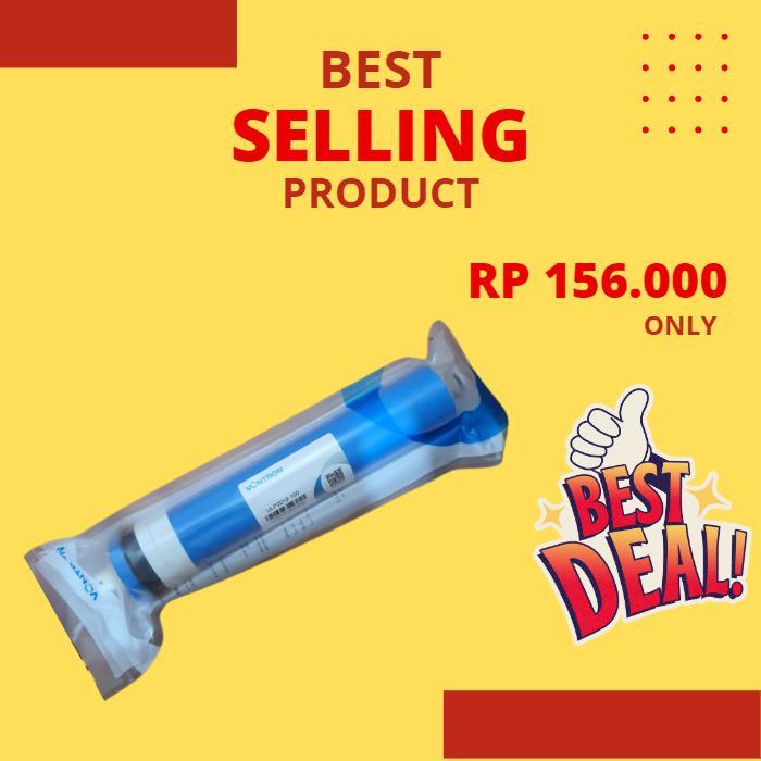 Vontron Membran 100 GPD untuk Reverse Osmosis