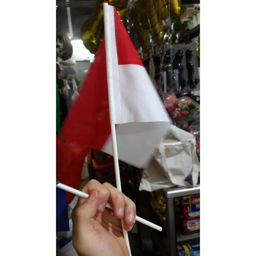 Bendera kain pawai kecil merah putih 17 agustusan