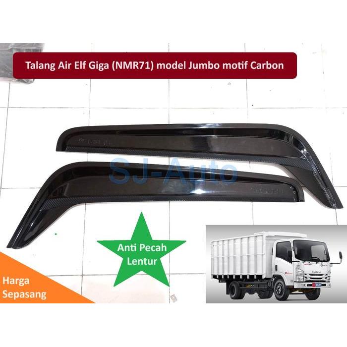 Talang Air Elf Giga Hitam Model Giga Jumbo Carbon NMR71