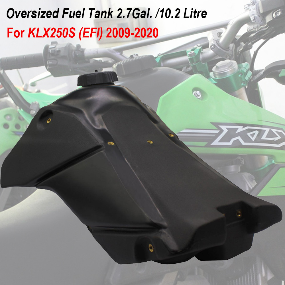 IMPORT 10.2L Large Capacity Fuel Tank For Kawasaki KLX250 KLX 250S EFI 2009-2020 2010 2011 12 13 14