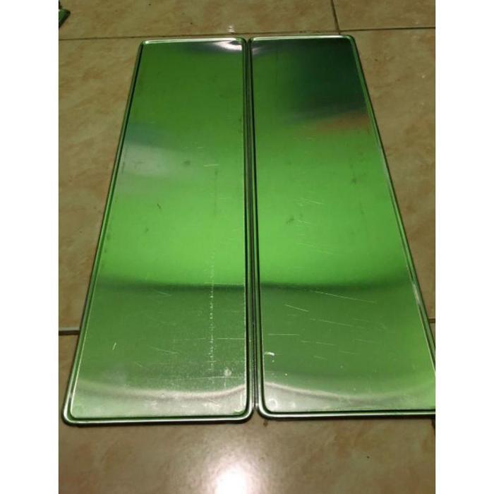 Bahan Plat Nomor Mobil Polosan