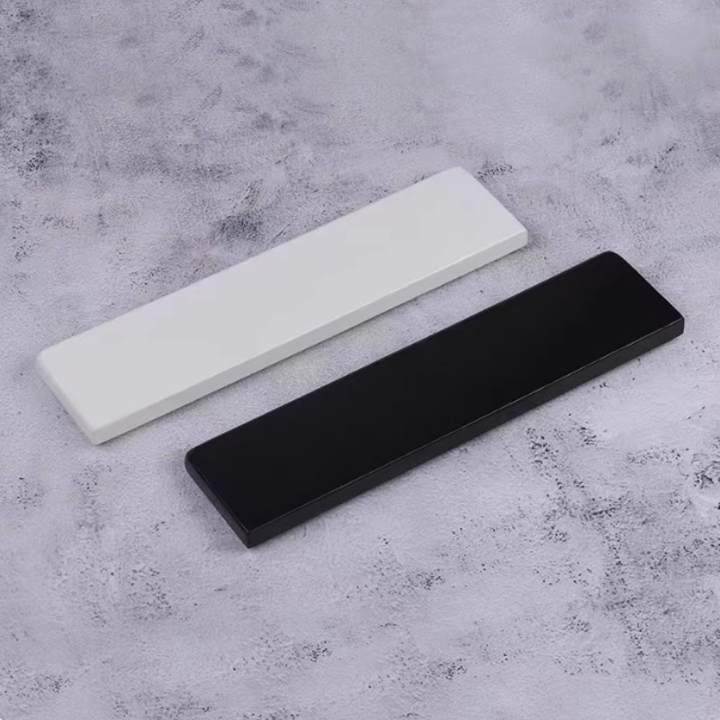 Marble Palm Rest Custom Mechanical Keyboard Black Wrist Rest Comfortable Quartz Plam Rest Keyboard