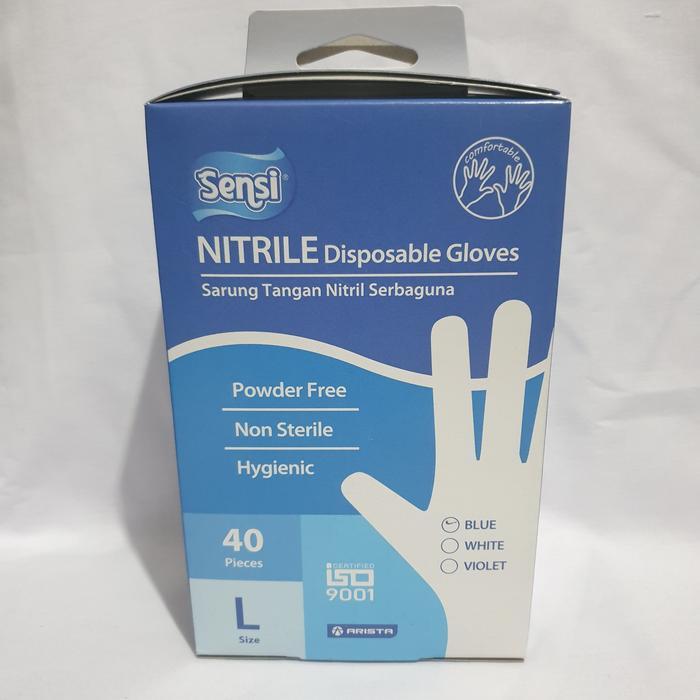 SALE Sarung Tangan Nitrile Sensi / Sarung Tangan Medis Termurah
