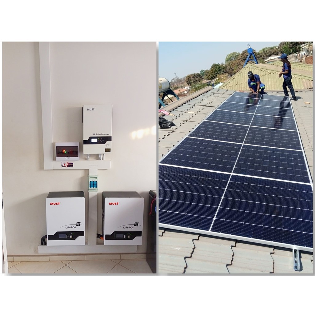 . Must Pv1800 Pro 3Kw Pv Input 450V 3000W Off Gird Hybrid Solar Inverter Mppt 80A Charge Controller