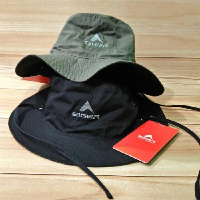 HOT SALE Topi Rimba Gunung Eiger 2in1 Topi Mancing BISA GOSEND