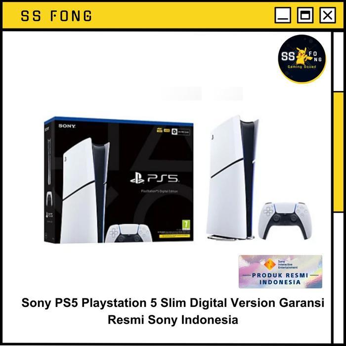 PS5 Sony PlayStation 5 Digital slim edition Garansi Sony