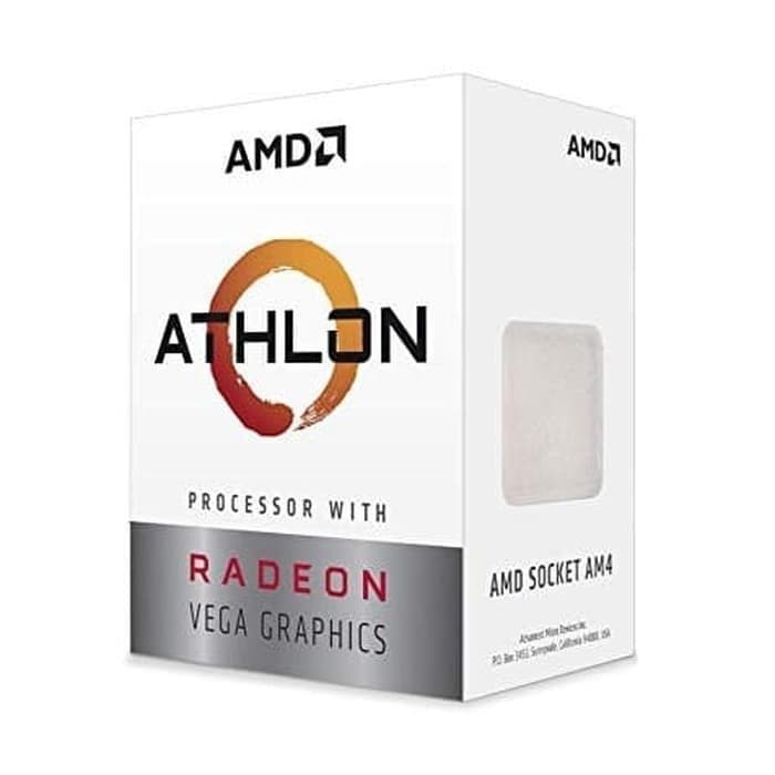 BESSELER PROCESSOR AMD ATHLON 3000G - AMD 3000G - SOCKET AM4 WITH VEGA GRAPHIC - AMD 3000