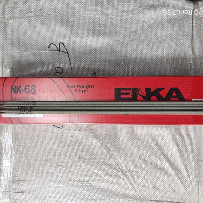 "New" Kawat LAS ENKA 2 mm / Kawat LAS ENKA 2,6 mm NIKKO STEEL Harga Per 1 KG