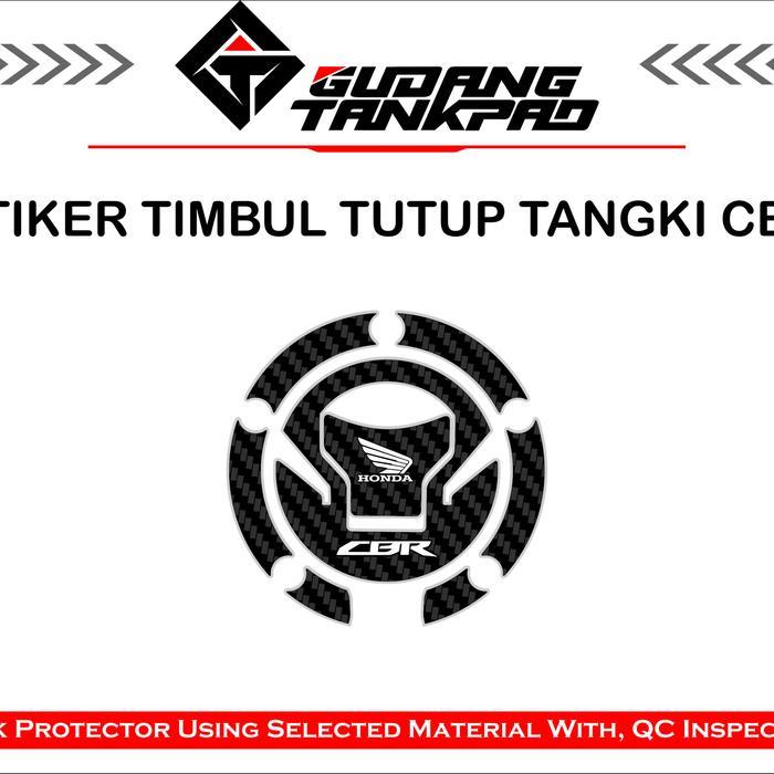 Stiker Timbul Tutup Bensin Cbr / Stiker Resin Tutup Tengki Bensin Cbr / Anti Gores Cbr Terjamin