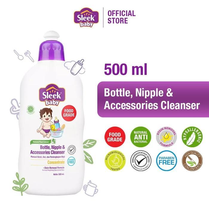 Sleek Cuci Botol Susu Anak kemasan botol 500ML