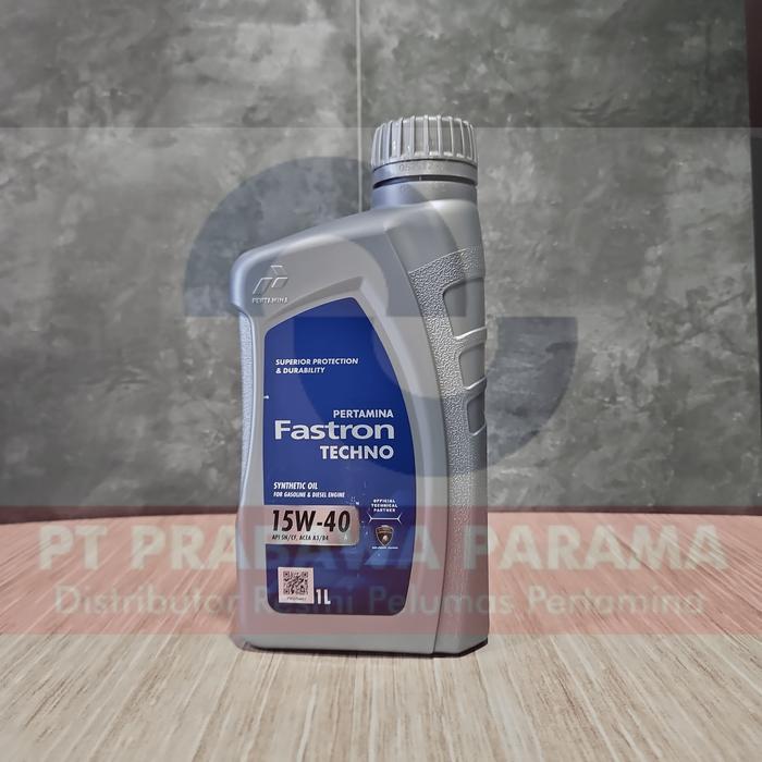 Pertamina Fastron Techno 15w-40 1 Liter - Oli Mobil Original