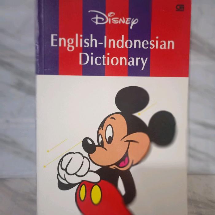 DISNEY, ENGLISH-INDONESIAN DICTIONARY