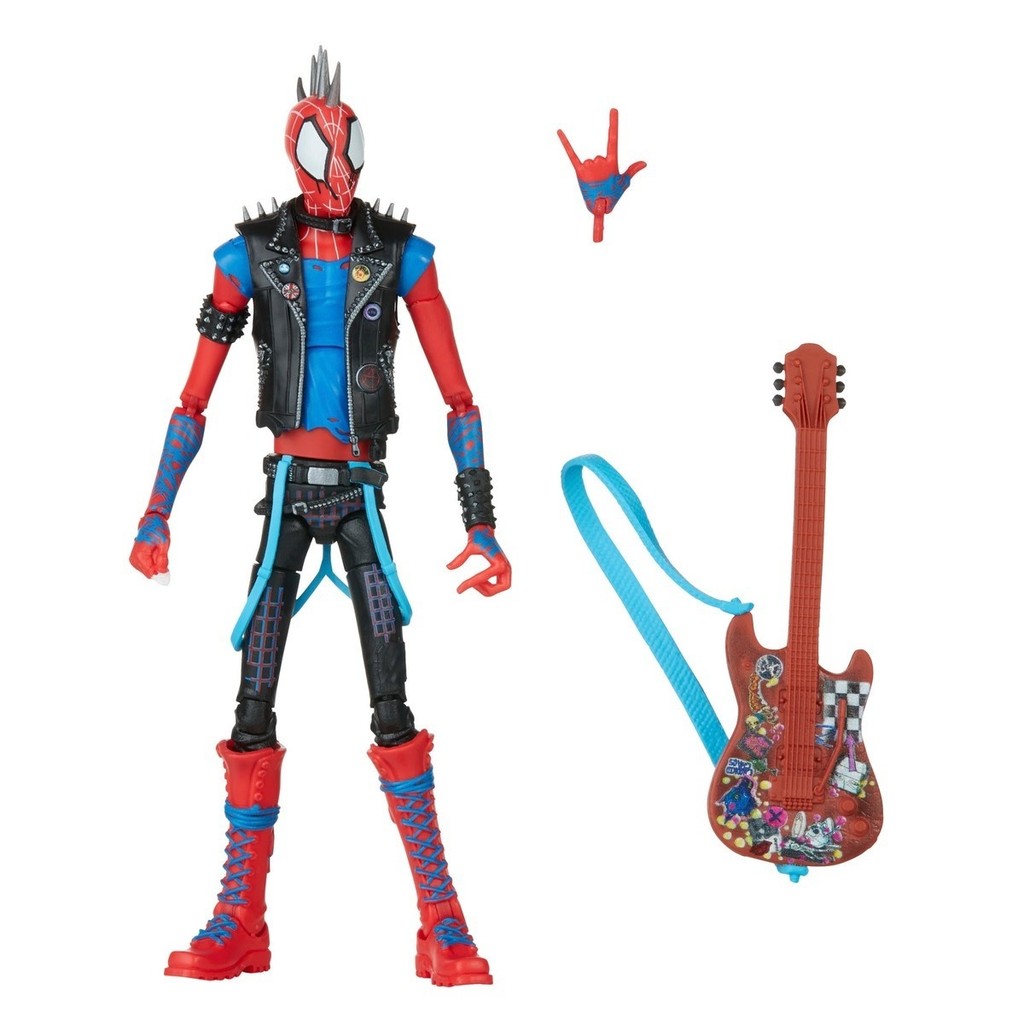 Marvel Legends Series Spider-Man: Across The Spider-Verse Miles Morales Spider-Gwen Spider-Punk 6