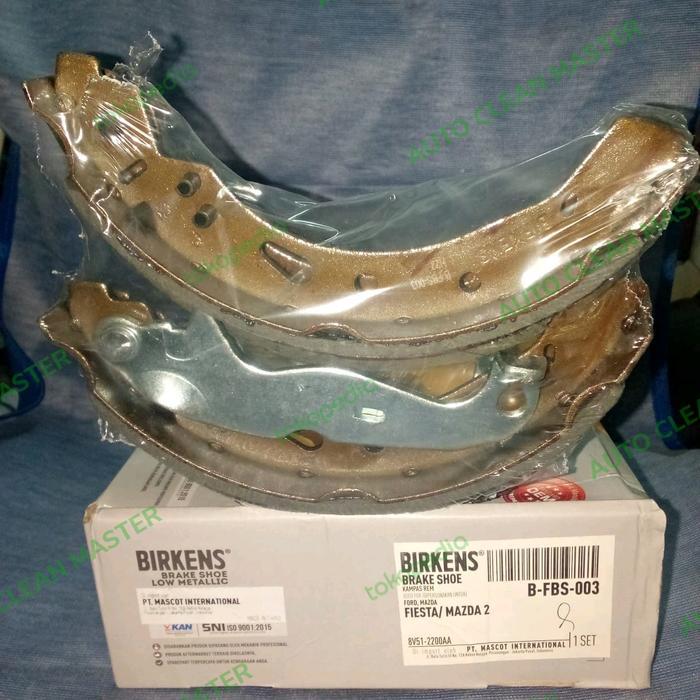 Kampas Rem Belakang Brake Shoe Ford Fiesta