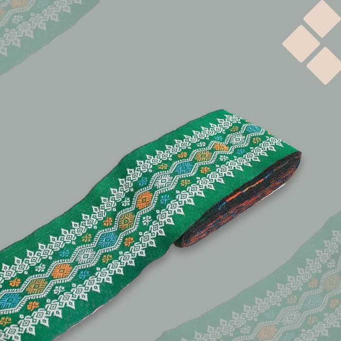 Aksesoris Pita Renda India Bordir Full Payet C01002 Terlaris