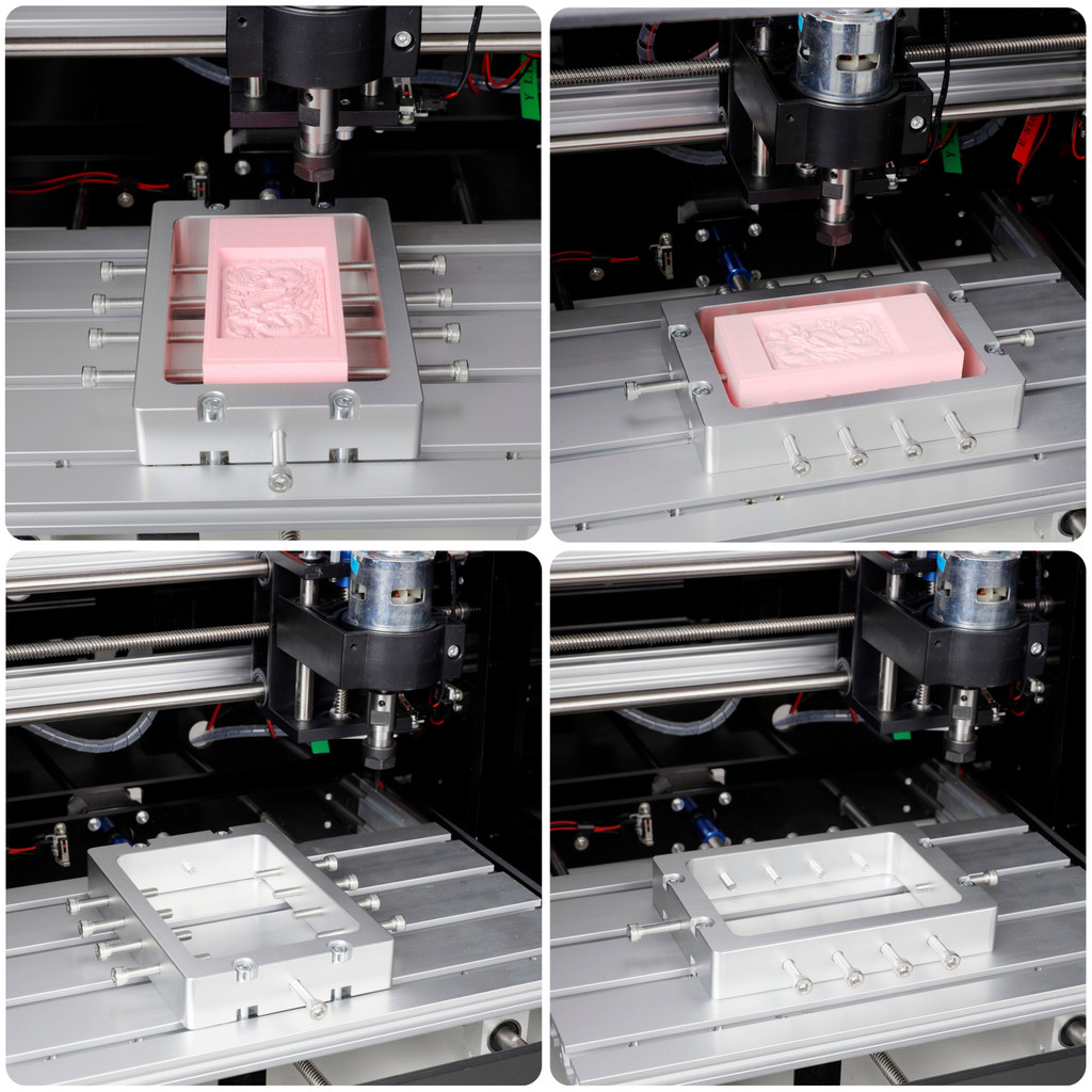 . Foxalien All Aluminum Flip Dowel Jig Kit For Cnc Router Machine -