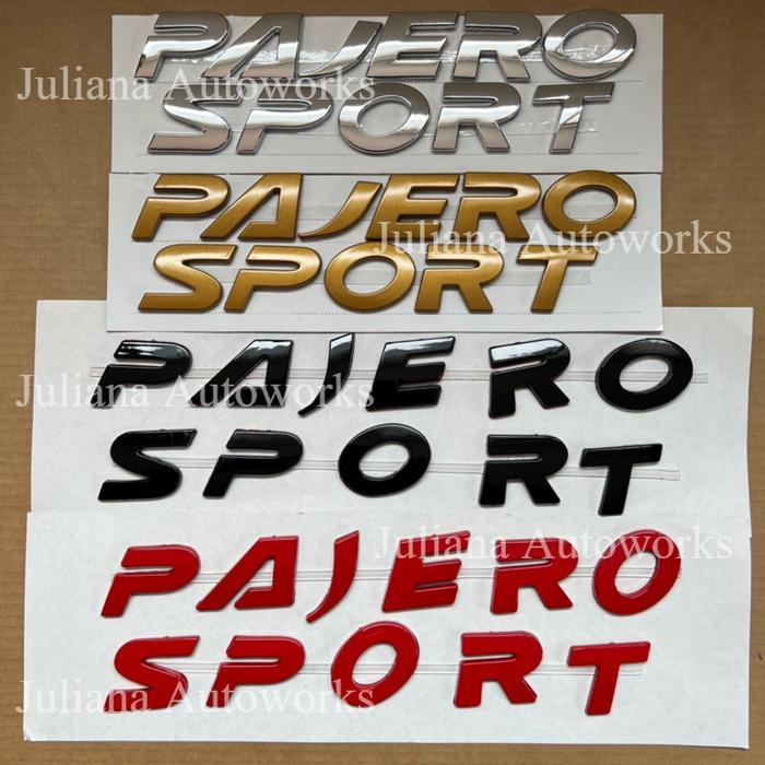 Emblem Kap Mesin Pajero Sport Emblem Pajero Sport Tbk