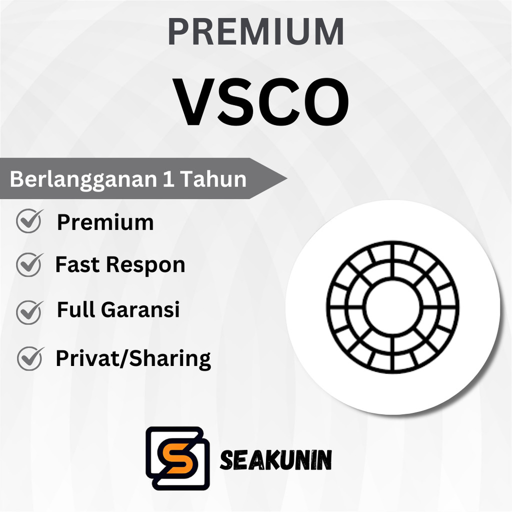 VSCO Pro Fullpack 1 Tahun Bergaransi