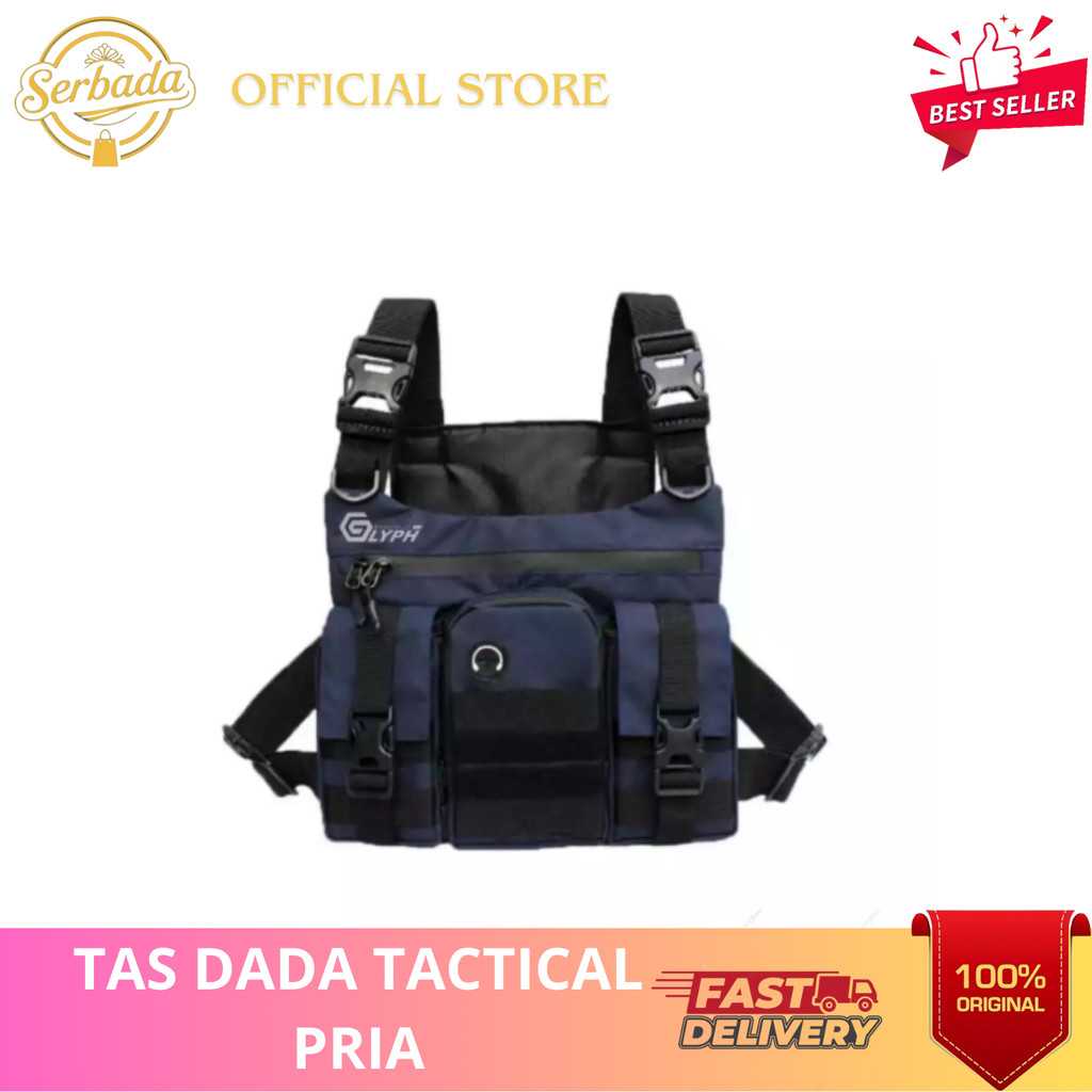 TAS DADA TACTICAL PRIA OUTDOOR PREMIUM ORI - BIRU DONGKER