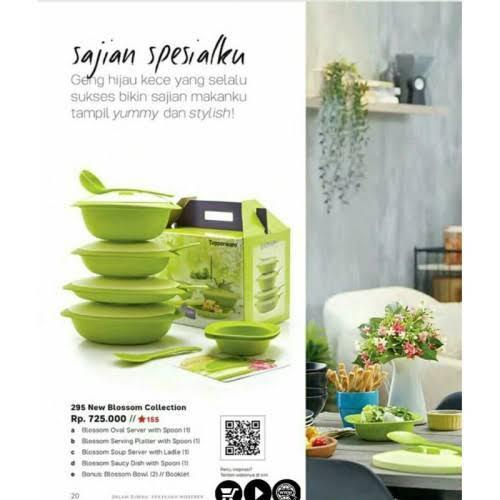 blossom collection tupperware