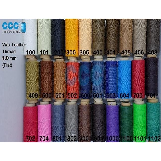 Wax Leather Thread Benang lilin 1.0 mm FLAT