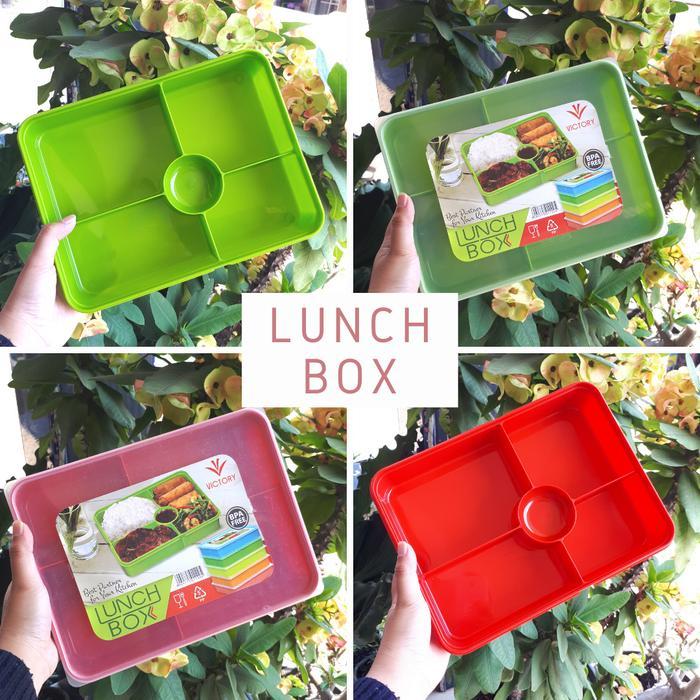 LUNCH BOX - JUAL BOX BENTO PLASTIK - KOTAK CATERING MURAH