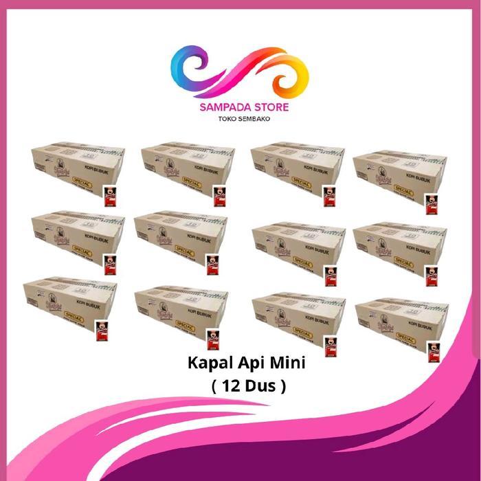 [SS11]Kapal Api Mix KA Mini ABC Susu ABC Klepon GD Mocca Cappu Freeze Indocafe - 12DUS KA MINI TANPA
